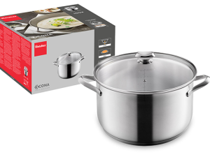 OLLA ACERO INOX. ICONA 30 CM 10.6 L