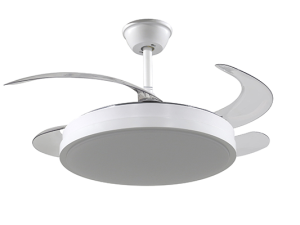 VENTILADOR TECHO RETRACTIL 106CM C/LUZ VT-SENZA ECO FM